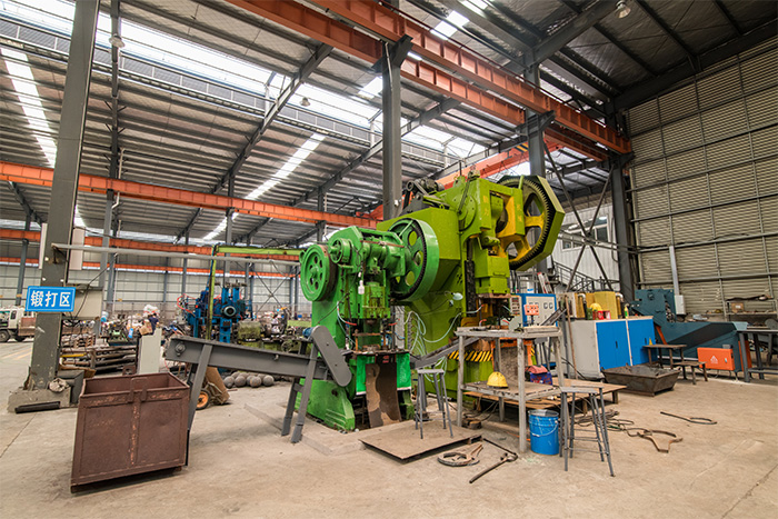 益阳网架配件-锥头加工车间